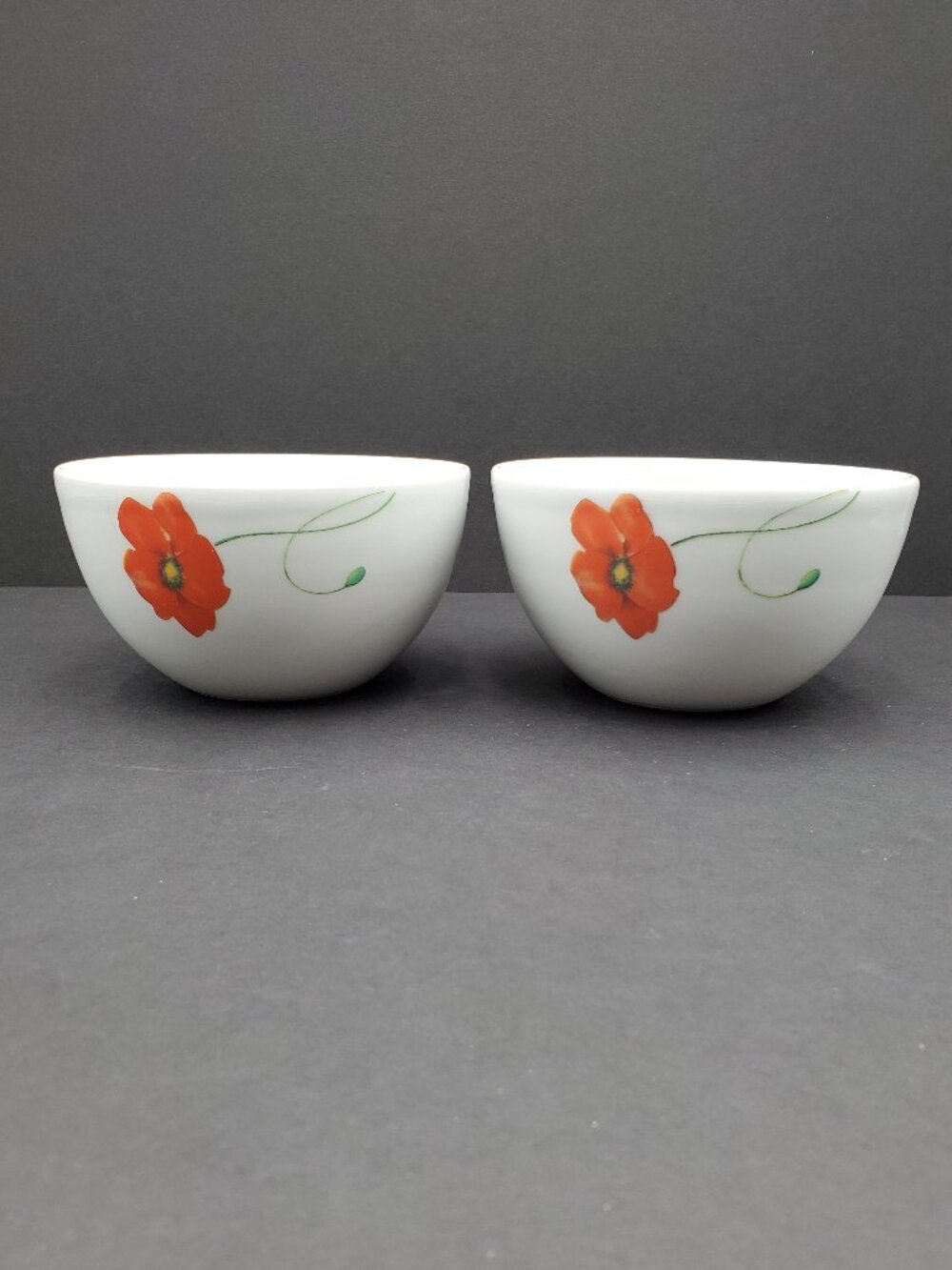 Tabletops Gallery Palermo Cereal Bowls Poppy Soup Bowls